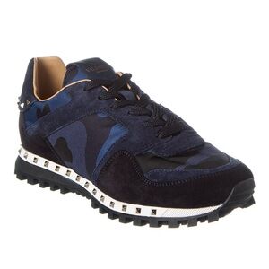 ❌SOLD❌🔥Valentino Garavani 🔥Rockrunner sneaker in fabric, suede and leather.
